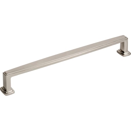 Jeffrey Alexander 192 mm CentertoCenter Satin Nickel Richard Cabinet Pull, PR 171-192SN